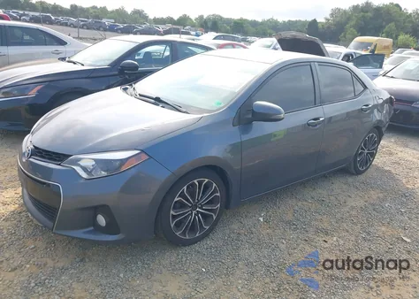 2015 Toyota Corolla S Plus from USA, damaged, VIN 2T1BURHE7FC280502